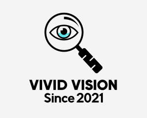 Vision Detective Eye  logo design