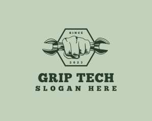 Wrench Fist Handyman logo