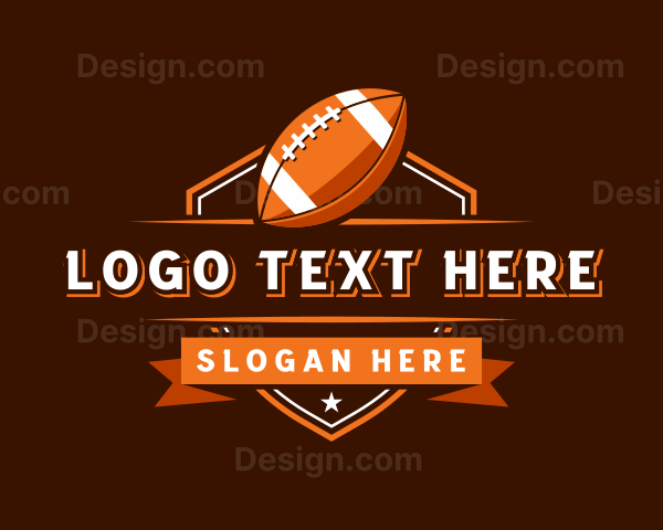 American Football Sports Team Logo