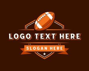 American Football Sports Team logo design