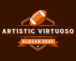 American Football Sports Team logo design