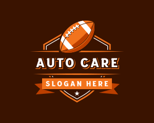 American Football Sports Team logo design