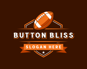 American Football Sports Team logo design