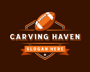 American Football Sports Team logo design