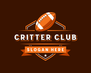 American Football Sports Team logo design