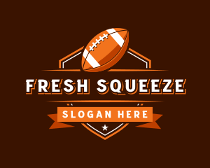 American Football Sports Team logo design