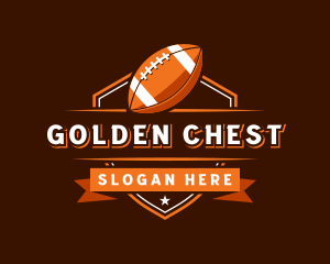 American Football Sports Team logo design