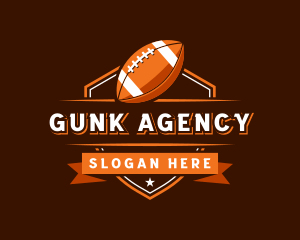 American Football Sports Team logo design