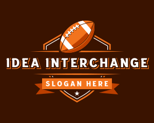 American Football Sports Team logo design