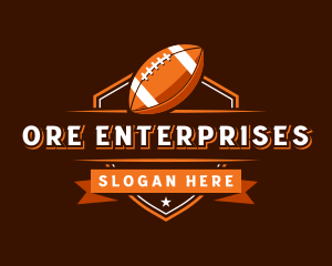 American Football Sports Team logo design