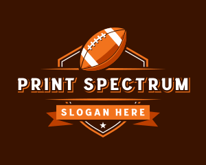 American Football Sports Team logo design