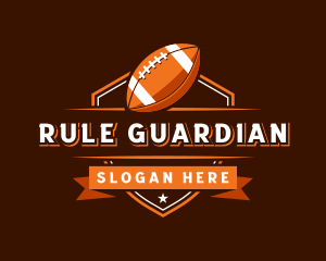 American Football Sports Team logo design