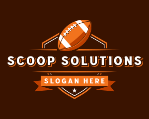 American Football Sports Team logo design