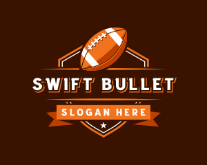 American Football Sports Team logo design