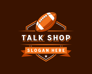 American Football Sports Team logo design