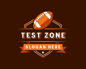 American Football Sports Team logo design