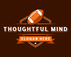 American Football Sports Team logo design