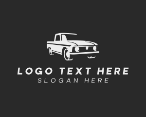 Car Pickup Transport Logo