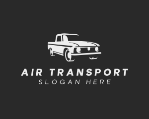 Car Pickup Transport logo design