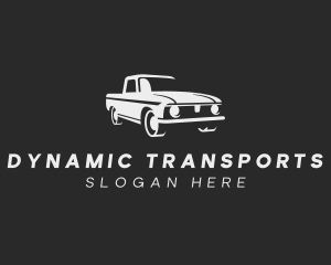 Car Pickup Transport logo design