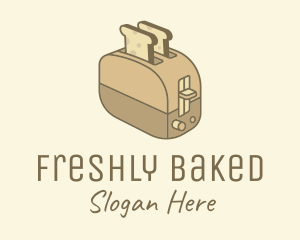 Brown Bread Toaster logo design