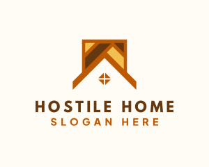 Home Floor Tiling logo design