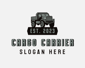 Cargo Truck Delivery logo design