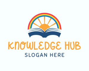 Rainbow Sunrise Book logo