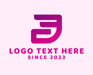 Venture - Modern Logistics Business logo design