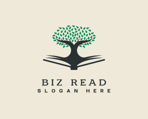 Educational Tree Book logo design