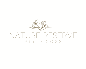 Natural Flower Fragrance  logo design