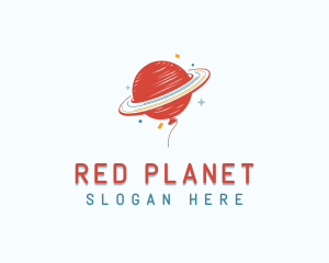 Planet Party Supplies logo design