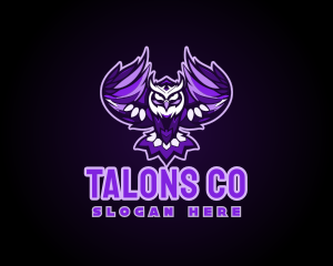 Purple Owl Esport Gaming logo