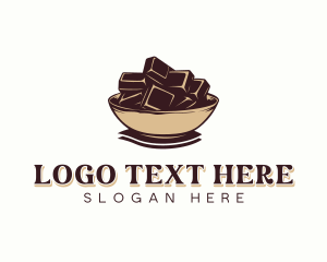 Chocolate Candy Bowl Logo