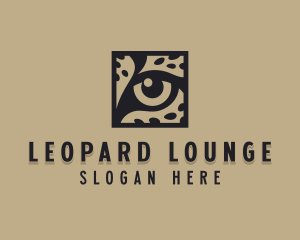 Wild Leopard Eye logo design