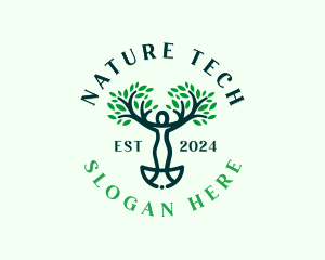 Eco Environmental Wellness logo design