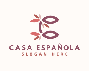 Spa Floral Letter C logo design