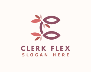 Spa Floral Letter C logo design