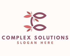 Spa Floral Letter C logo design