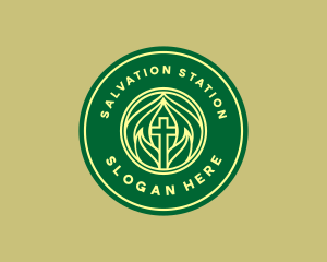 Church Cross Christianity logo