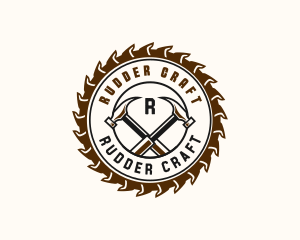 Hammer Saw Repair logo design