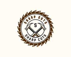 Hammer Saw Repair logo design