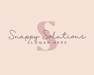 Beauty Fashion Lifestyle logo design