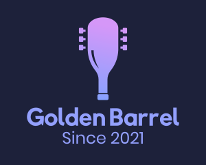 Guitar Bottle Bar logo
