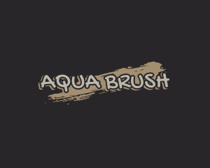 Street Graffiti Brush logo design