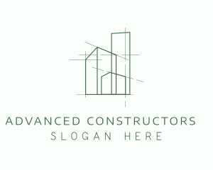 Green Property Contractor logo design