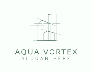 Green Property Contractor logo design