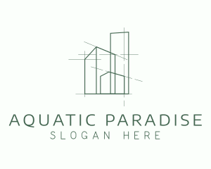 Green Property Contractor logo design