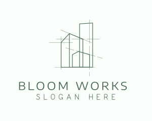 Green Property Contractor logo design