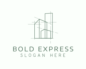 Green Property Contractor logo design